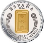 10 евро 2014 г. Испания(10) -411.6 - реверс