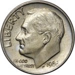 10 центов 1966 г. США(21) - 2215.1 - аверс