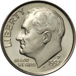 10 центов 1992 г. США(21) - 2215.1 - аверс