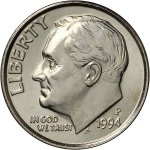10 центов 1994 г. США(21) - 2215.1 - аверс