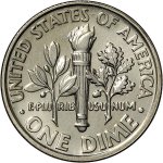 10 центов 1994 г. США(21) - 2215.1 - реверс