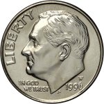 10 центов 1996 г. США(21) - 2215.1 - аверс