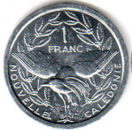1 франк 2009 г. Новая Каледония(16) - 17.2 - аверс