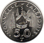 50 франков 2009 г. Новая Каледония(16) - 17.2 - аверс
