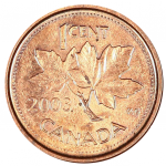 1 цент 2003 г. Канада(11) -241.3 - аверс