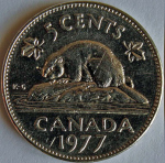 5 центов 1977 г. Канада(11) -241.3 - аверс