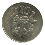 10 центов 2004 г. Кипр(11) - 127.3 - аверс