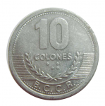 10 колон 2008 г. Коста-Рика(12) -2.6 - аверс