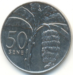 50 сене 2002 г. Самоа(19) - 26.9 - аверс