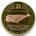 5 долларов 2012 г. Северный полюс(19) -57 - аверс