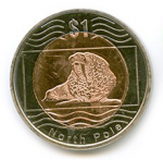 1 доллар 2012 г. Северный полюс(19) -57 - аверс