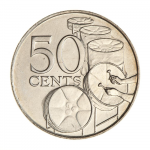50 центов 1979 г. Тринидад и Тобаго(22) - 8.4 - аверс