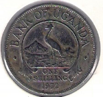 1 шиллинг 1972 г. Уганда(23) - 44.3 - аверс