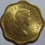 2 цента 1957 г. Шри-Ланка(26) - 54 - аверс