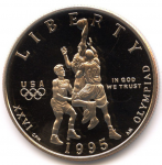 50 центов 1995 г. США(21) - 2215.1 - аверс