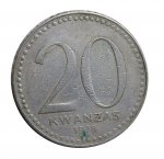 20 кванза 1975 г. Ангола(2) - 12 - аверс