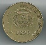 1 песо 1992 г. Доминиканская республика(7) -22 - аверс