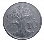 10 центов 1997 г. Зимбабве(8) - 21.9 - аверс