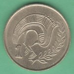 1 цент 2004 г. Кипр(11) - 126.3 - аверс