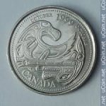 25 центов 1999 г. Канада(11) -241.3 - аверс