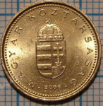1 форинт 2006 г. Венгрия(4) - 76.6 - реверс