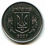 1 копейка 2007 г. Украина (30)  -63506.9 - реверс