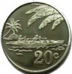 20 центов 2012 г. Токелау (22)  -20 - аверс