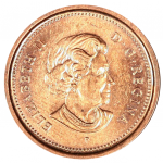 1 цент 2003 г. Канада(11) -241.3 - реверс