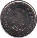 10 центов 2003 г. Канада(11) -241.3 - реверс