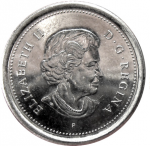 10 центов 2006 г. Канада(11) -241.3 - реверс
