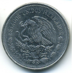 1 песо 1985 г. Мексика(14) - 14.3 - реверс