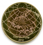 5 долларов 2012 г. Северный полюс(19) -57 - реверс
