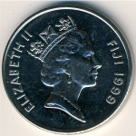 20 центов 1999 г. Фиджи(24) -10.8 - реверс