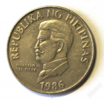 50 сентимо 1986 г. Филиппины(24) -27.1 - реверс