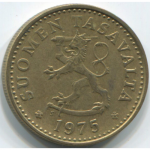10 пенни 1975 г. Финляндия(24) -510.5 - реверс