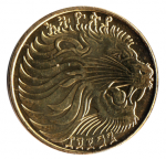 5 центов 2004 г. Эфиопия(26) -12.2 - реверс
