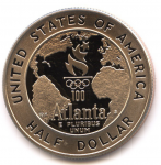 50 центов 1995 г. США(21) - 2215.1 - реверс