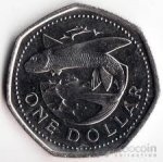 1 доллар 1994 г. Барбадос(2) -2.8 - аверс