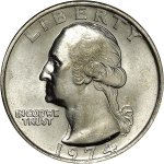 25 центов 1974 г. США(21) - 2215.1 - аверс