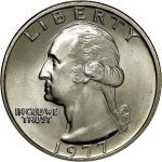 25 центов 1976 г. США(21) - 2215.1 - аверс