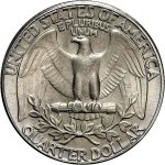25 центов 1986 г. США(21) - 2215.1 - реверс