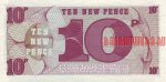 10 новых пенсов 1972 г. Великобритания(5) -1989.8 - аверс