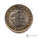 200 эскудо 2000 г. Португалия(18) -374.2 - аверс