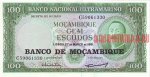 100 эскудо 1961 г. Мозамбик(14) -33.4 - аверс