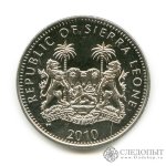 1 доллар 2010 г. Сьерра-Леоне(20) - 136.5 - реверс