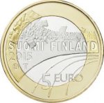 5 евро 2015 г. Финляндия(24) -510.5 - аверс