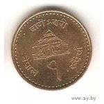 1 рупия 2004 г. Непал(15) -15.8 - аверс