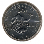 50 франков 1999 г. Джибути(7) -22.7 - аверс