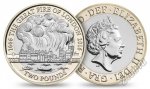 2 фунта 2016 г. Великобритания(5) -1989.8 - аверс