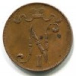 5 пенни 1906 г. Финляндия(24) -473.5 - реверс